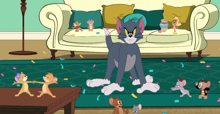 Uma dose de diversão: Tom e Jerry!