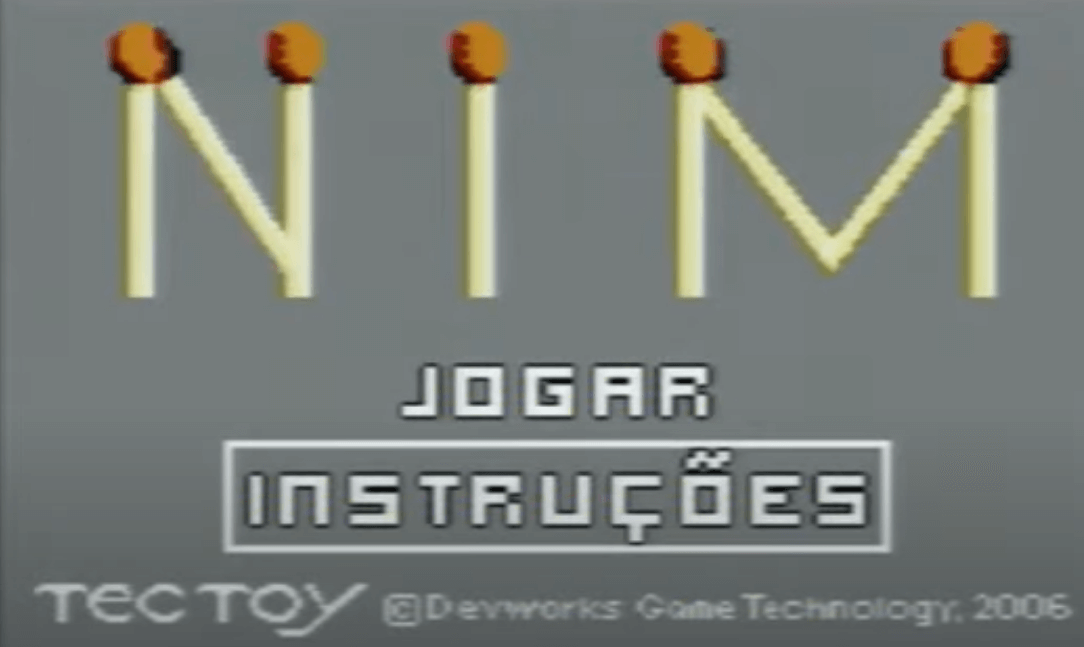 Nim: Desafio lógico (Master System)