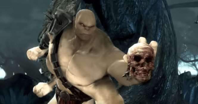 Qual a raça do Goro em Mortal Kombat?