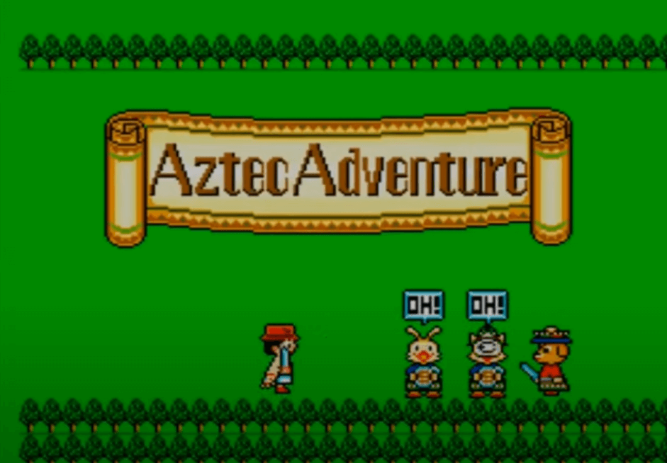 Aztec Adventure: Aventura Asteca no Master System