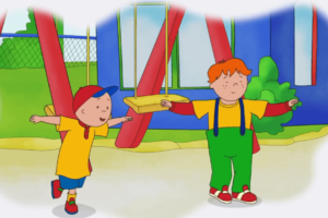 Caillou: A importância dos desenhos animados na infância