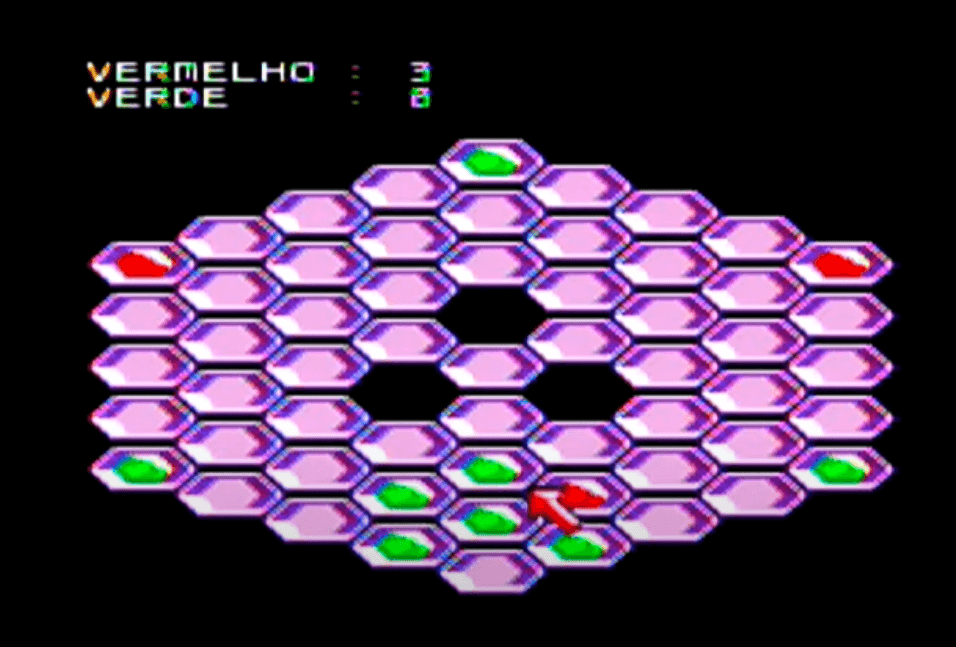 Explorando a diversão dos Hexágonos coloridos no Master System