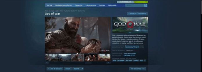 God of War para Steam: Tudo o que você precisa saber sobre a possibilidade de jogar esse épico no seu PC!