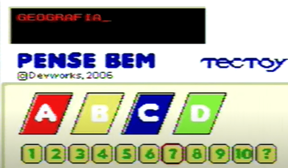 Pense bem (10 jogos): Desafios mentais (Master System)