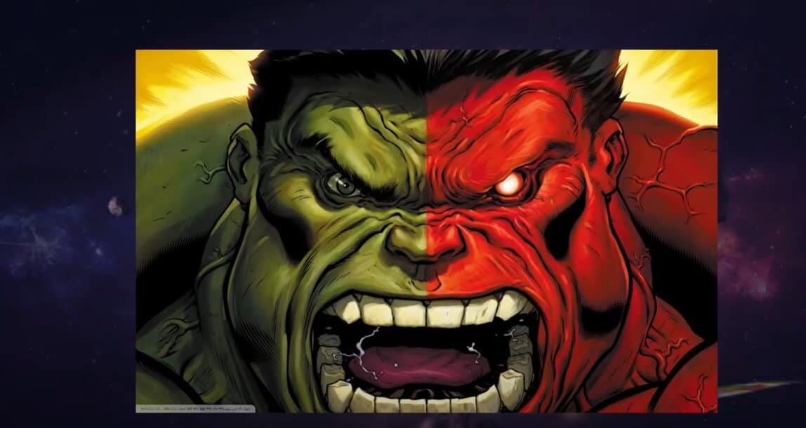 Por que o Hulk fica vermelho?