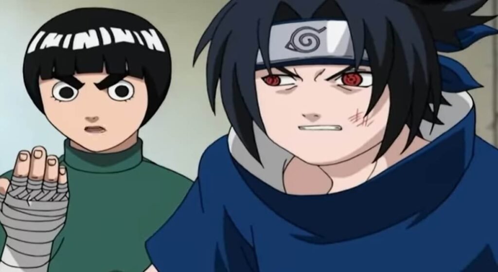 Quem sairia vitorioso Sasuke ou Rock Lee?