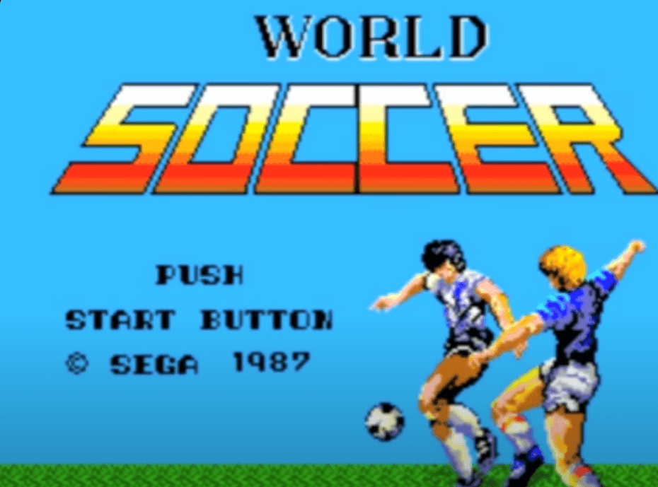 World Soccer (Master System) - Pura emoção e muita diversão