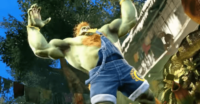 Qual a história do Blanka?