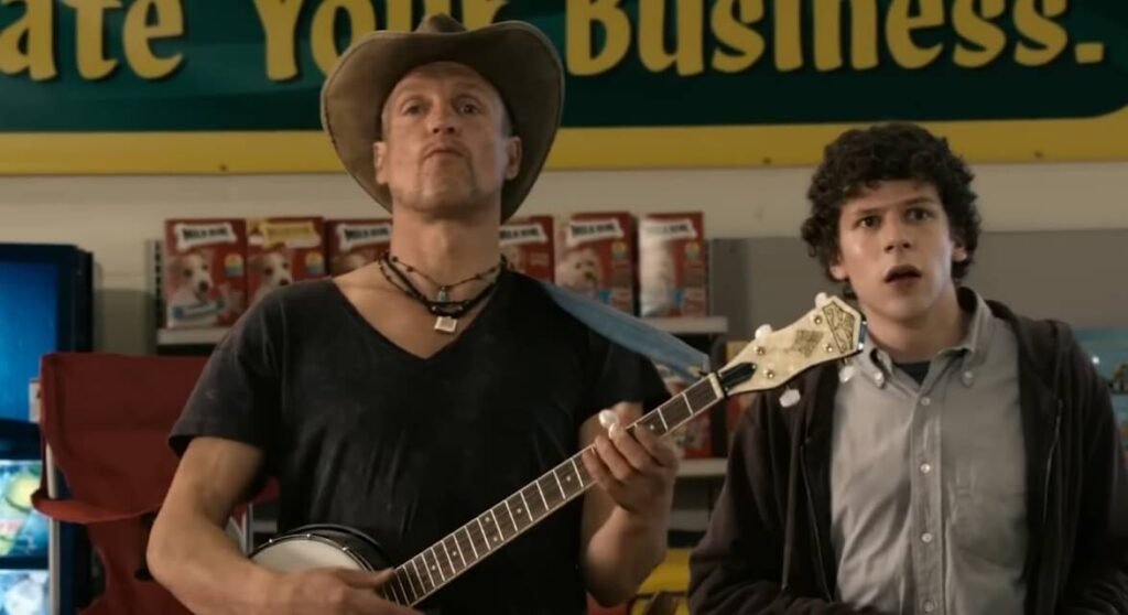 Tallahassee (Woody Harrelson) e Columbus (Jesse Eisenberg)