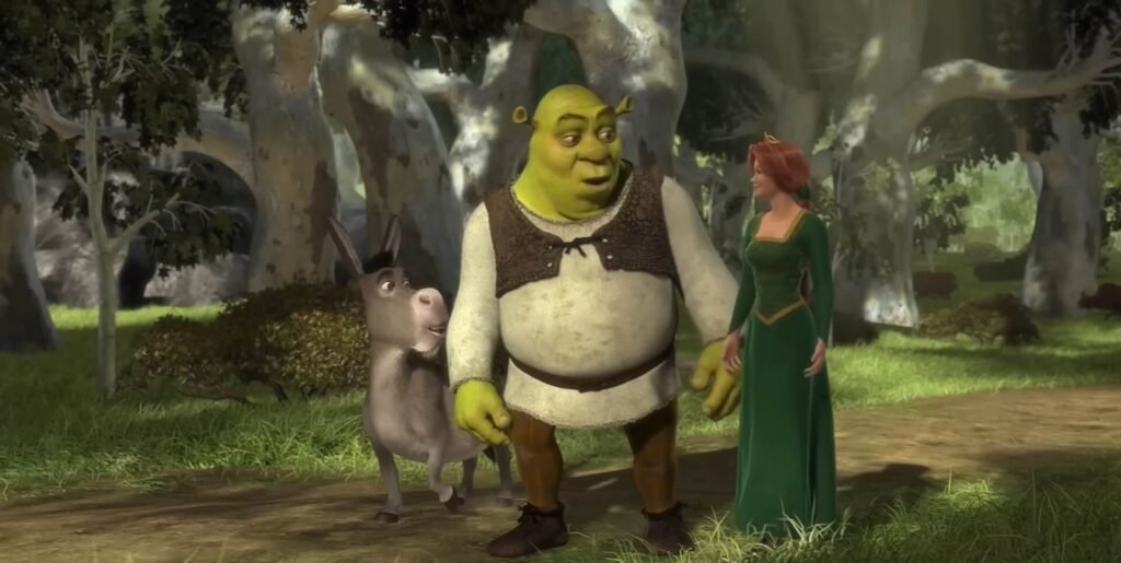 Shrek Burro E Fiona