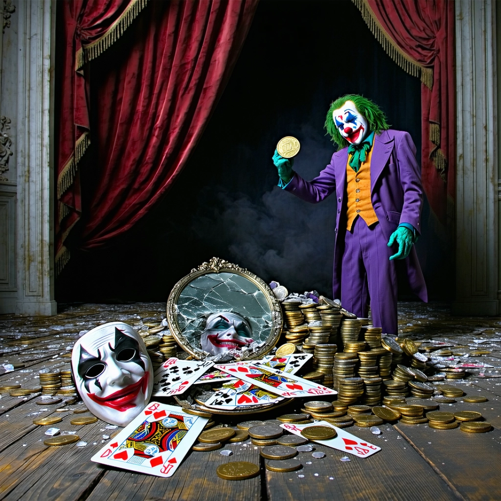 Coringa (Joker) vs. Duas-Caras (Two-Face) – Caos e Dualidade!