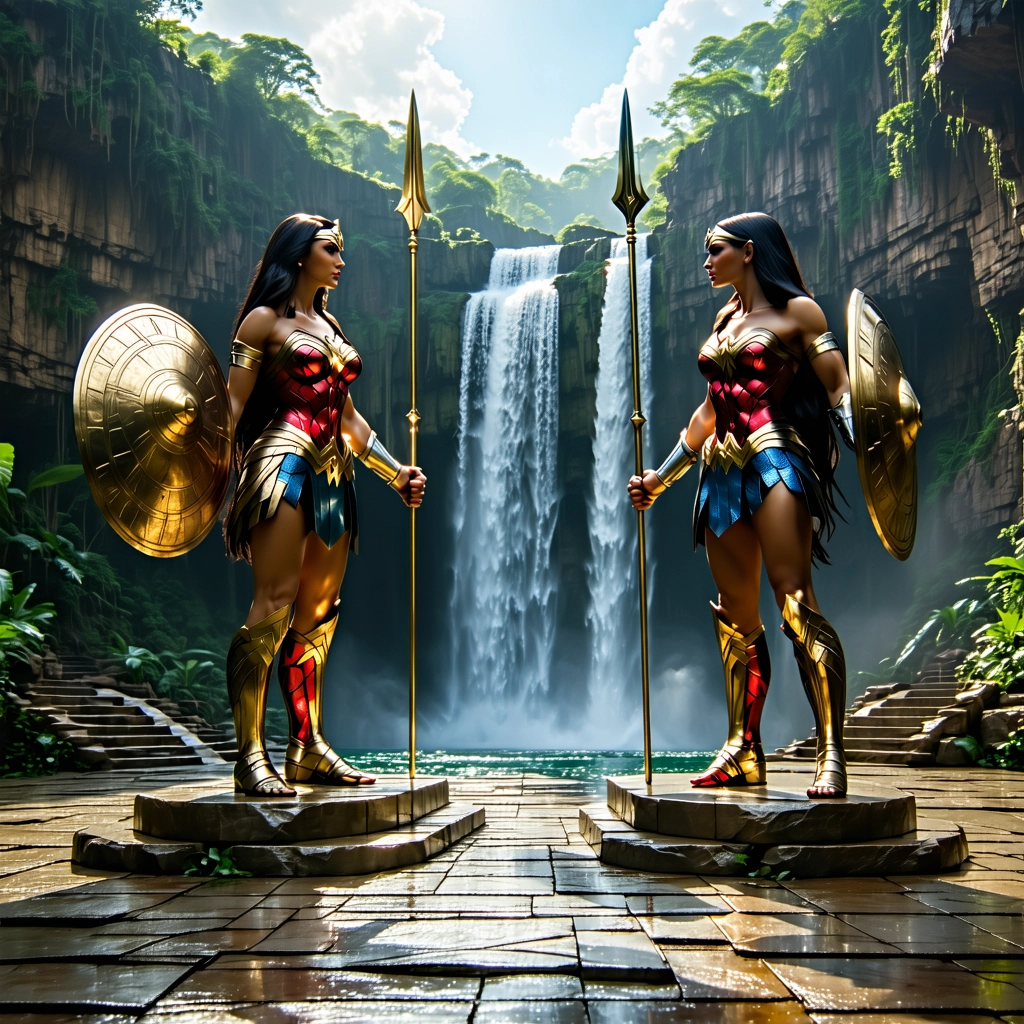 Donna Troy vs. Wonder Woman – Amazonas em Confronto!