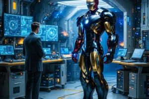 Genthru vs. Iron Man – Explosões e Tecnologia!