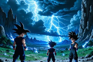 Goku Black vs. Future Gohan: Heróis do Futuro em uma Batalha Épica!