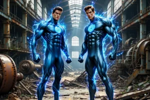 Senhor Fantástico (Reed Richards) vs. Elongated Man (Elongated Man) – Batalha Elástica!