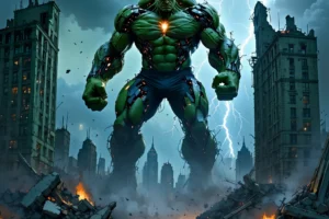 Uvogin vs. Hulk – Batalha de Gigantes Incontroláveis!