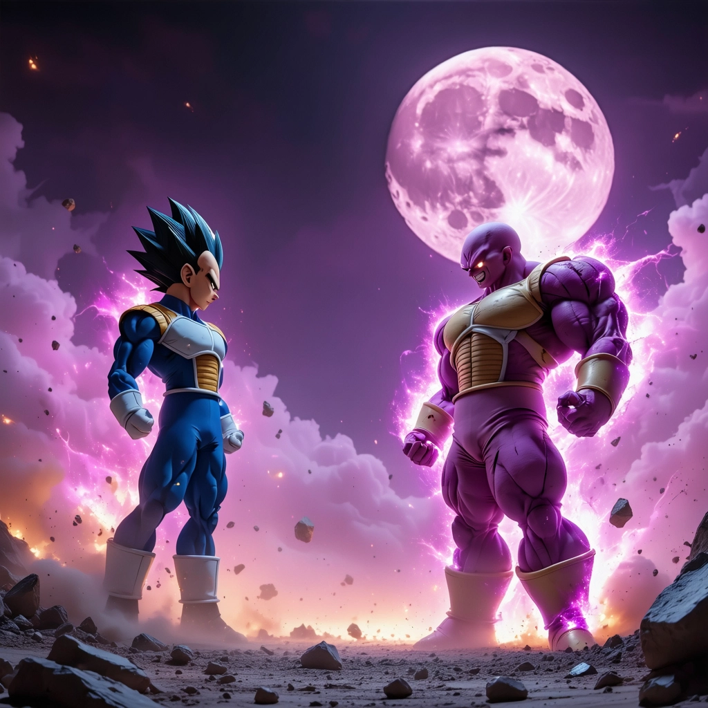 Vegeta vs. Majin Buu: A Luta pelo Destino do Universo!